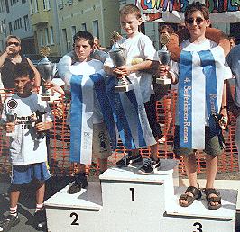 Die Sieger der Junior-Klasse 2001