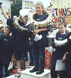 Die Sieger der Junior-Klasse 2002